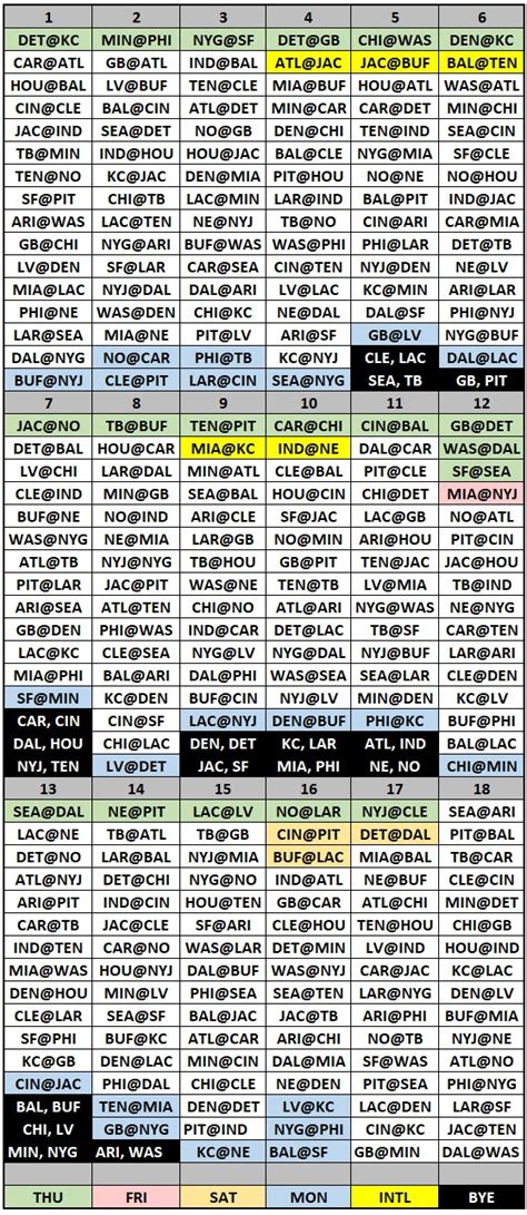 Nfl Schedule 2024 Week 3 Printable - Clea Melisa