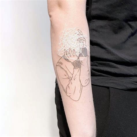 Top 100 Best Scribble Tattoos For Women - Hand Drawn Design Ideas