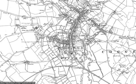 Old Maps of Witney, Oxfordshire - Francis Frith