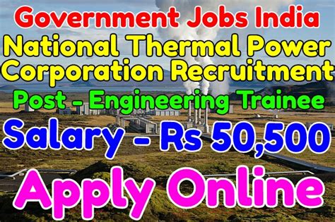 Thermal Power Plant Recruitment 2017 | Government Jobs India - JobsGovInd