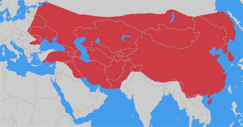 What If the Mongol Empire Reunited….? – Brilliant Maps