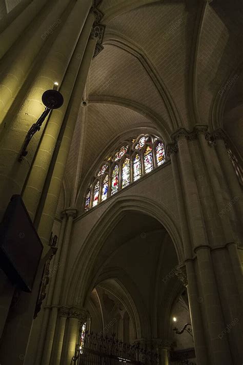 Toledo Cathedrals Grandeur A Worldrecognized Interior Alcazar Building Travel Photo Background ...