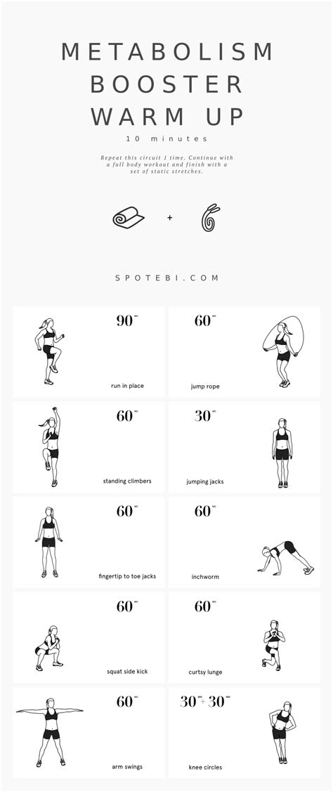 Warm Up And Cool Down Exercises Chart | lupon.gov.ph