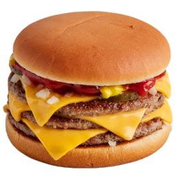 Triple Cheeseburger McDonald's - calories, price