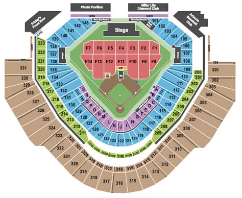 Chase Field Tickets & Seating Chart - Event Tickets Center