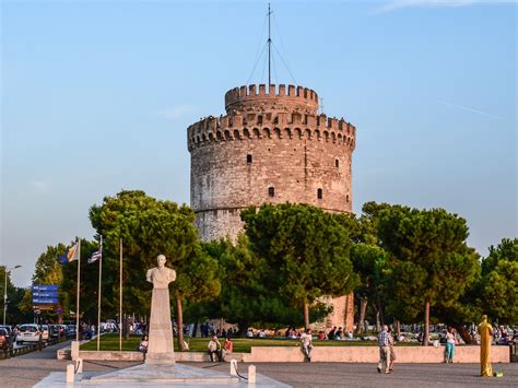 Grecja Thessaloniki Biała Wieża - Darmowe zdjęcie na Pixabay - Pixabay