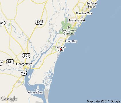 Pawleys Island South Carolina.com Map