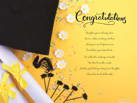 Daughter Graduation | Greeting Cards by Loving Words