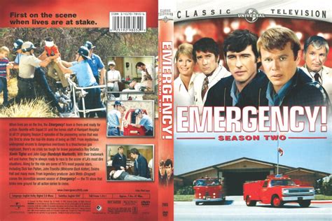 Emergency! Season 2 dvd cover (2006) R1 Custom