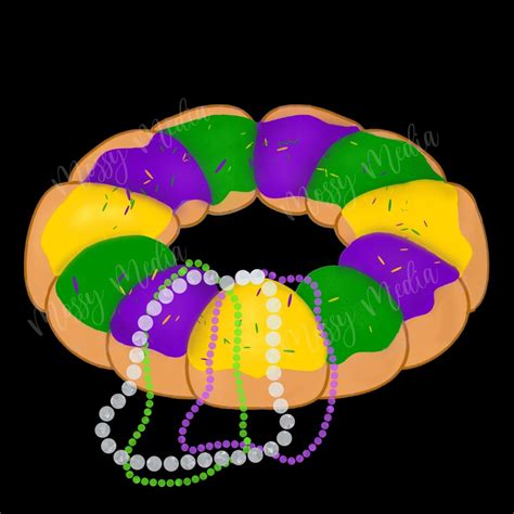 Mardi Gras King Cake - Etsy