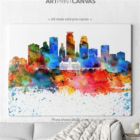 Minneapolis Skyline - Etsy