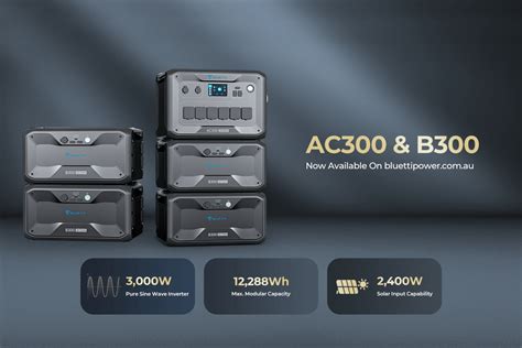 BLUETTI to Offer New Release-AC300 in Australia!