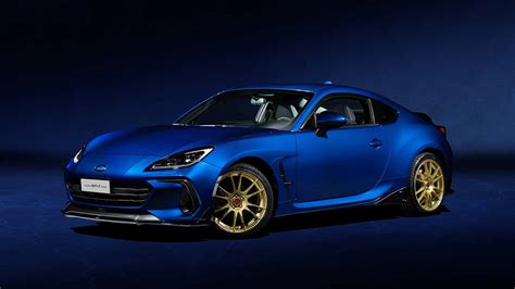 Subaru BRZ Touge Debuts With Gold OZ Wheels And STI Body Kit