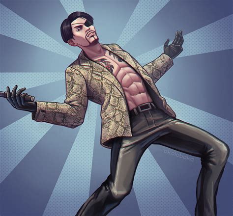 Goro Majima by okolobaka on DeviantArt