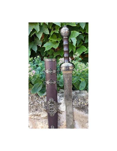 Spatha Roman Cavalry Sword Brown scabbard