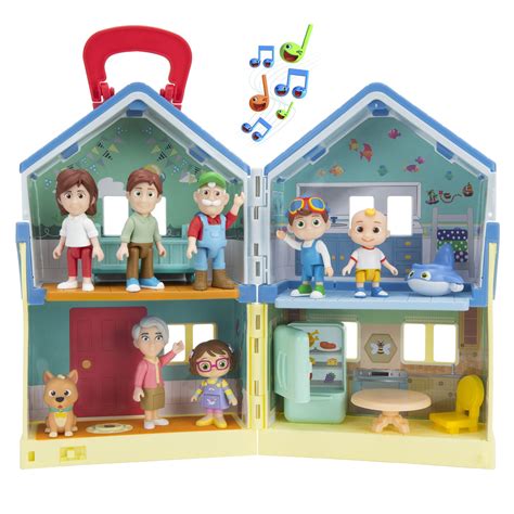 CoComelon Deluxe Family House Playset with Music and Sounds - Includes ...