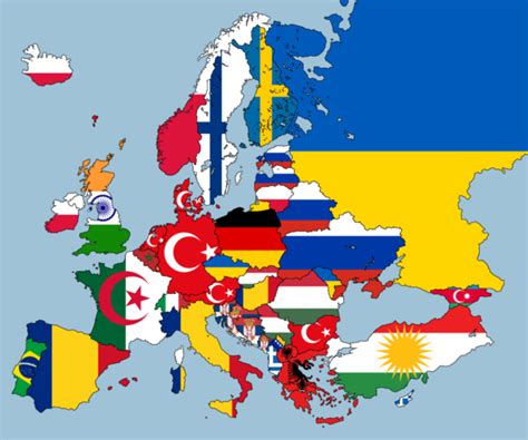 2nd Largest Ethnicity in Every European Country