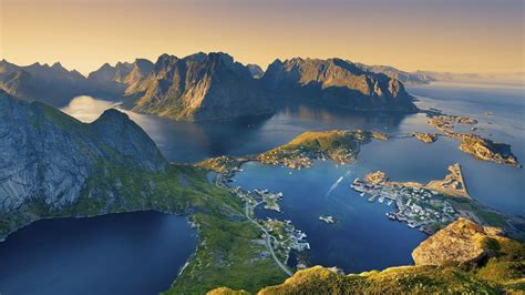 Rock formation, Lofoten Islands, Norway, nature, landscape HD wallpaper | Wallpaper Flare