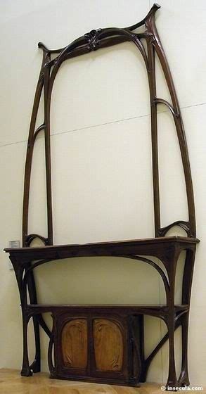 Hector Guimard - Meuble salon cheminée 1897-1898. | Art nouveau furniture, Art nouveau interior ...