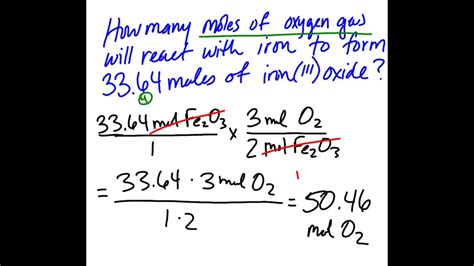 Molar ratio - YouTube