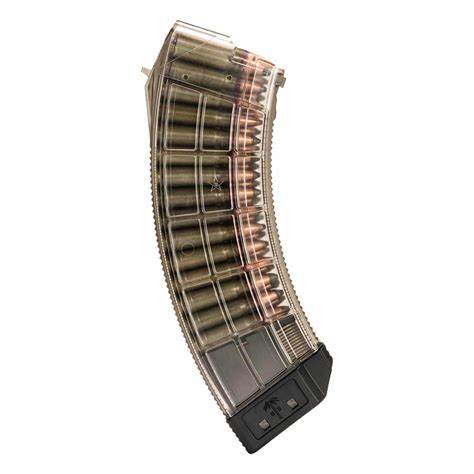 US Palm AK-47 7.62x39mm 30 Round Magazine Clear | The Mag Shack