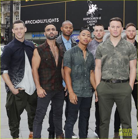 Channing Tatum & 'Magic Mike Live' Dancers Take Over London!: Photo ...