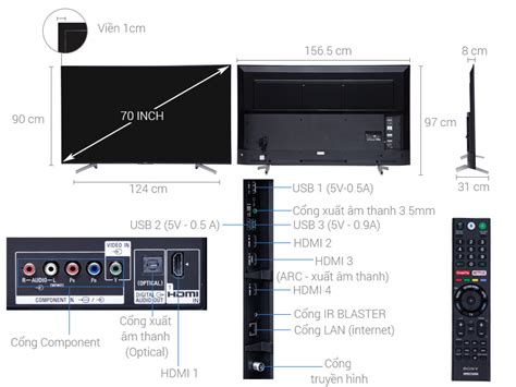 Smart Tivi TCL 70 inch 4K 70P618