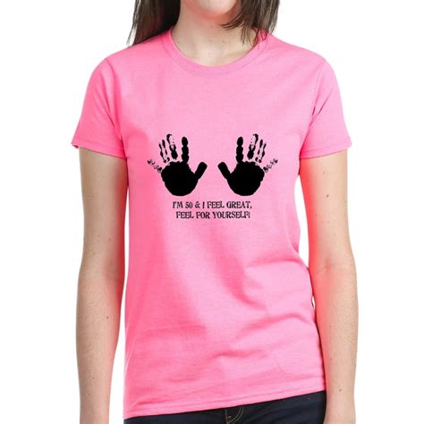 CafePress - CafePress - Funny 50Th Birthday Hands Women's Dark T Shirt ...