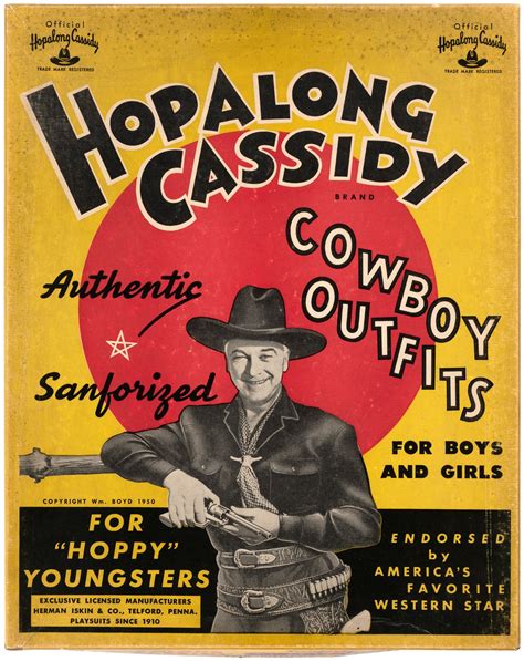 Hake's - "HOPALONG CASSIDY COWBOY OUTFIT" BOXED.