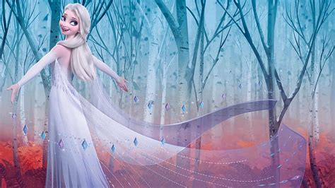 Elsa In White Dress Frozen 2, HD wallpaper | Peakpx