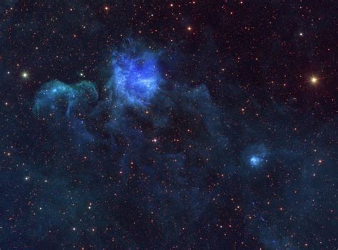 wallpaper nebula, stars, space, blue HD : Widescreen : High Definition : Fullscreen