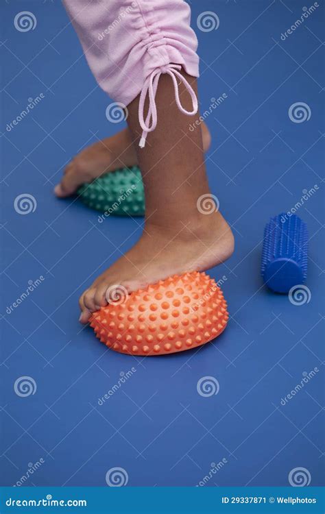 Flat feet treatment stock image. Image of medicine, ball - 29337871