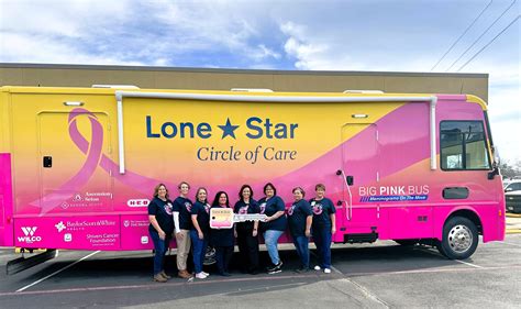 Big Pink Bus Services Resume with New Unit - Lone Star Circle of Care