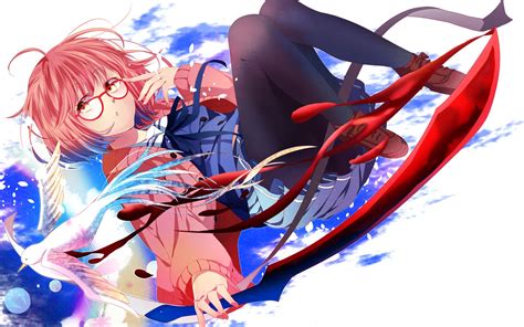 Mirai Kuriyama sword wallpaper - Kyoukai no Kanata Wallpaper (36228546 ...