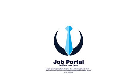 abstract vector job portal logo design template concept 5072191 Vector Art at Vecteezy