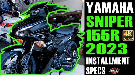 YAMAHA SNIPER 155R 2023 INSTALLMENT PRICE | SPECS - YouTube