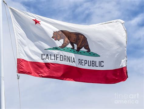 Vintage State Flag of California Photograph by Frank Bach - Fine Art ...