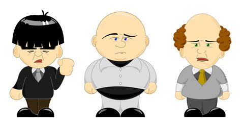 Three Stooges Clipart: Free Downloadable Images