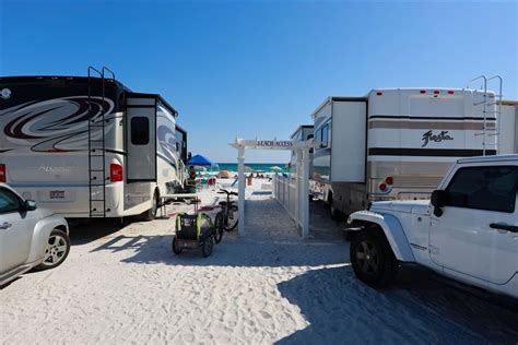 Camp Sites at Camping on the Gulf | Camping on the Gulf