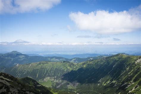 Mountain Horizon In Sunrise Stock Image - Image of mountains, sunrise: 12439963