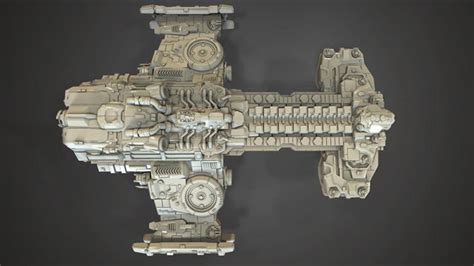 Teacher 3D Prints Massive StarCraft Hyperion Battlecruiser