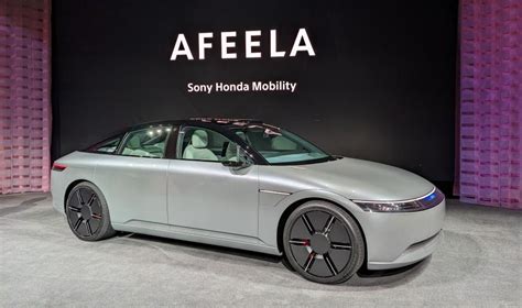 Sony Honda Mobility officially unveils its Afeela EV concept at CES ...