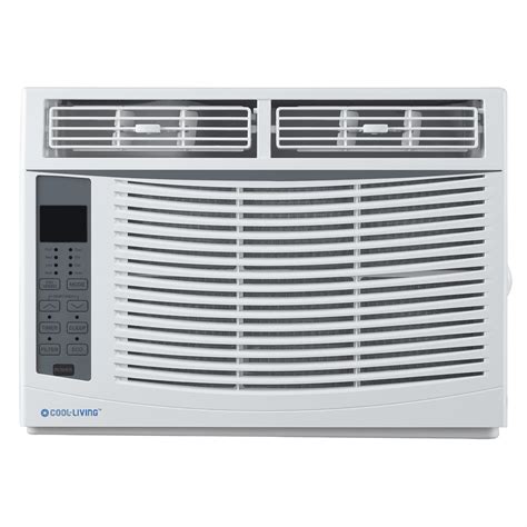 Cool-Living 5,000 BTU 115-Volt Window Air Conditioner with WiFi, White ...