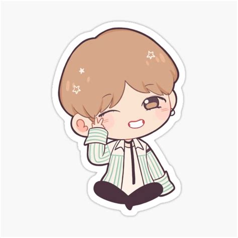 Bts Chibi Stickers | Redbubble