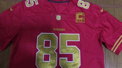 Love my new gold red 49ers jersey : r/49ers