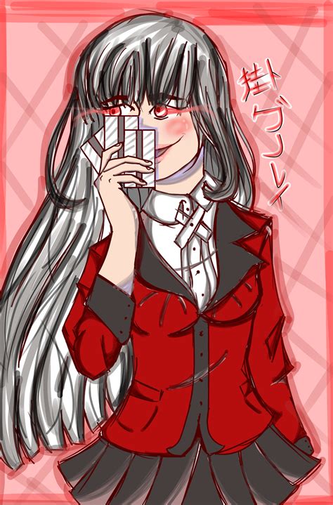 Yumeko Kakegurui Fanart Read yumeko from the story kakegurui gif pics ...