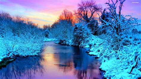 Winter Scenery Wallpapers - Top Free Winter Scenery Backgrounds ...