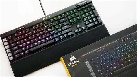 Corsair K95 RGB Platinum Cherry MX Speed - Обзор - YouTube