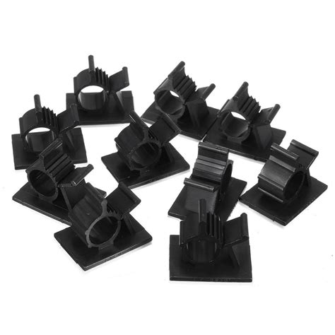 Clamp Cable/Wire Holder With Adhesive Back (10pk) - RCMA