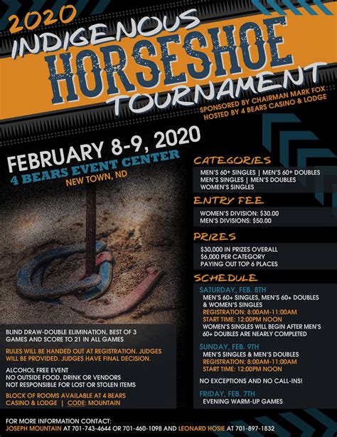 Indigenous Horseshoe Tournament 2020 — MHA Nation